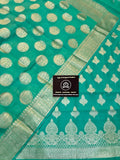 Madhuri, Beautiful Pure Banarasi Silk Zari Weaving Suit with Banarasi Silk Duppatta-MADHUSS001M