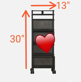 Rotational Square Caddy Organizer for Kitchen-PANIOK001