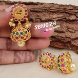 BHAVANA, GOLD FINISH BALL KEMP JUMKA FOR WOMEN-SAYDJ001B