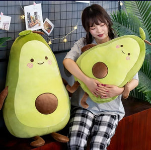 GREEN CUTE PLUSH AVOCADO  SOFT TOY FOR KIDS-ANUBST001A