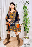 ADP Clothings Digital style Print Short Kaftan for Women-DPSKW001
