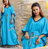 Wow®️ PLAIN KAFTAN FOR WOMEN-MAWPK001