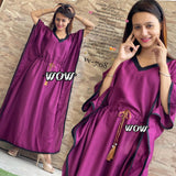 Purple Wow®️ PLAIN KAFTAN FOR WOMEN-MAWPK001P
