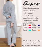 ELEGANT 2 PC SLEEP WEAR FOR WOMEN -LRSW001