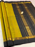 EXCLUSIVE KANCHIPURAM PURE SILK HANDLOOM SAREE WITH 1 GRAM PURE GOLD ZARI -PDSKSS001E