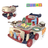 MY KITCHEN CART SHOPPING CART TOY SET FOR KIDS TO PLAY -SKDTYS001