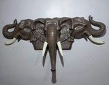 Royal Three  Tusker Elephant Wall  Decor -SANJWD001( Big Size)