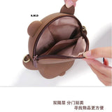 Silicon Panda/ Brown Bear silicon sling bag-SKDPB001
