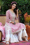 Festival collection awesome styles sharara set in blushing pink-DPSP001