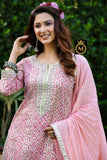 Festival collection awesome styles sharara set in blushing pink-DPSP001