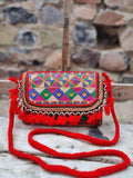 Banjara embroidery patch work sling bag for women-JCBB001