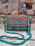 Banjara embroidery patch work sling bag for women-JCBB001