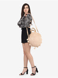 FASHIONABLE JUTE HANDMADE STYLISH HANDBAGS FOR WOMEN -JCJB001