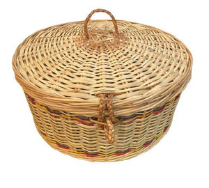 Wicker Roti Casserole / Basket ( Set of 2 ) -SKDC001