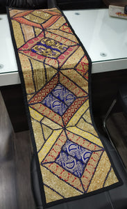 Handmade Banjara Embroidered Table & Bed Runner -PALTR001A