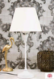 ELEGANT WHITE COLOR TABLE LAMP-MOMTL001W