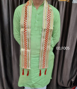 Beautiful Duppata for Men for Wearing on Puja Occassions-DADIDM001G