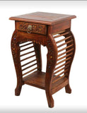 ELEGANT WOODEN SIDE TABLE FOR INTERIORS-PALST001