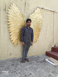 THE GOLDEN ANGEL WINGS,SYMBOLS OF GOD'S WONDERFUL CREATION-DEEP001AW