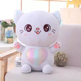 IMPORTED CUTE PLUSH CAT TOY WITH SHINING HEART-ANKICT001