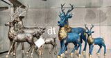 SET 3 , DEER TABLE DECOR -SKDDTD001
