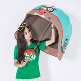 STYLISH HELMET UMBRELLA FOR KIDS AS WELL AS ADULTS-SKDHU001
