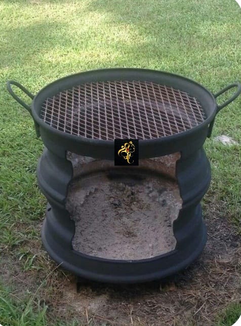 RIM BONE FIRE BARBEQUE GRILL FOR OUTDOORS-ANUBBBG001