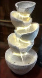 Mini Spiral Cascade Fountain for Indoors /Outdoors-RKSCF001