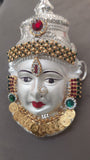 PEARL FINISH DECORATED VARA LAKSHMI FACE FOR VARALAKSHMI PUJA-SNVP001