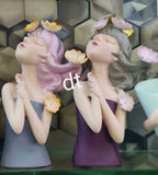 Flower Girl imported sculpture for Table Decor-SKDTDFG001