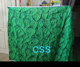 BETEL LEAF BACKDROP IN CLOTH FOR PUJA DECORATION-CZYBLD001