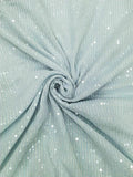 LIGHT BLUE SEQUINS SAREE FOR WOMEN-MOELBS001