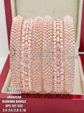 SUMAN, RED BOX JEWELLERY AMERICAN DIAMOND BANGLES SET OF 6 PCS-ANJABS001S