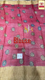 SHREE GOVARDHAN, Original Pen Kalamkari Hand Paint Tussar Silk Saree-PDSTSS001SG