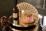 EXCLUSIVE MIRROR PEARL  GOLDEN DOME PLATTER-ANUBMPDP001