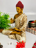 ELEGANT BUDDHA BLESSING POSTURE FIGURINE-SKDBBF001