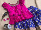 EXCLUSIVE  BANARASI  LEHENGA  FOR  LITTLE  PRINCESS -SAYDSBL001IBP