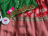 EXCLUSIVE  BANARASI  LEHENGA  FOR LITTLE  PRINCESS -SAYDSBL001RGR