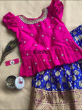 EXCLUSIVE  BANARASI  LEHENGA  FOR  LITTLE  PRINCESS -SAYDSBL001IBP