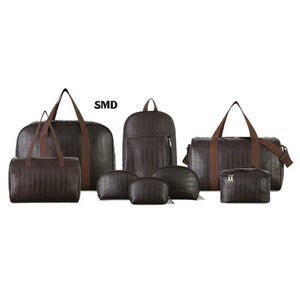 SET OF 8 PCS, TRAVEL COMBO BAGS IN STYLE -WBR001DB