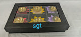 SET OF 6 , BRASS COLORED DIYA FOR DIWALI -SNBCD001