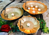 SET OF 3, SUNFLOWER URLI WITH STAND-SKDSU001