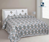 PURE COTTON DOUBLE BEDSHEETS -PREETDBS001