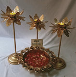 A Beautiful set of Urli and candle stand to Decorate this Diwali-SKDUDD001A