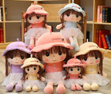 2021 New cute braid ballet Girl Doll wearing a removable Colorful Hat and Fluffy Skirt-ANKITBGD001