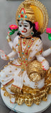GOLD PLATED MAHALAKSHMI IDOL WITH COINS AND MANGALSUTRA-SNMLI001
