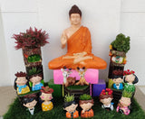 LORD BUDDHA with Followers-SKDPSLB001