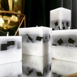 SET OF 4 , LAVENDER AROMA CANDLES FOR DIWALI DECORATION -ANUBALCS001