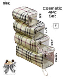 4 pcs Cosmetic Pouch Combo -SHARACCB001