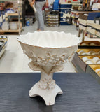 ELEGANT WHITE PORCELAIN TURKISH  FRUIT BOWL-RAJAFB001
